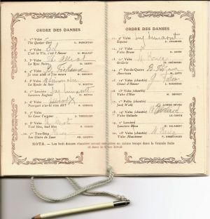 Bal du 19 avril, danses