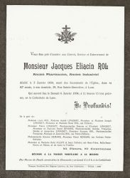 Cliquer pour agrandir Décès Eliacin