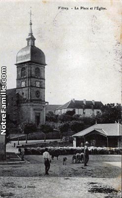Foire aux bestiaux à Vitrey Foire aux bestiaux à Vitrey
