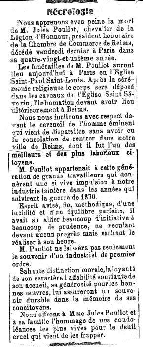 Nécrologie Nécrologie