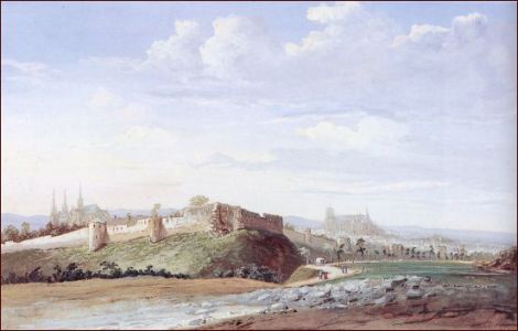 Les anciens remparts de Reims Les remparts de Reims